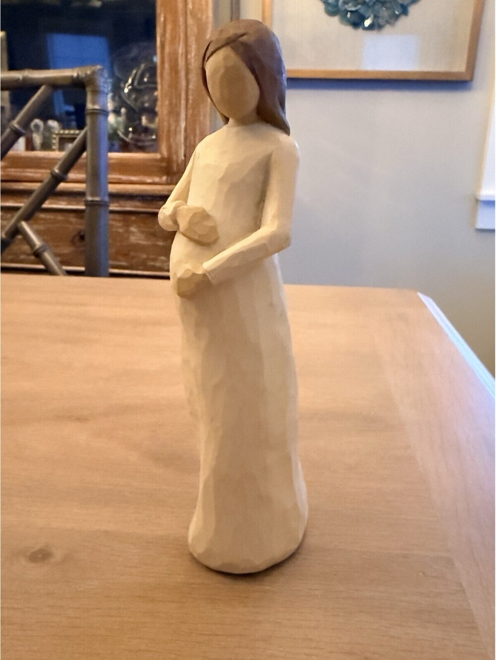 Demdaco Willow Tree Cherish Pregnant Figurine 2002 By Susan Lordi